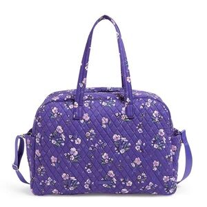 Vera Bradley Women's Outlet Cotton Grand Traveler Bag